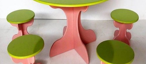 میز-و-صندلی-گرد-مهدکودک