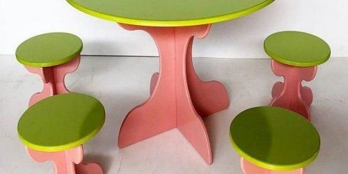 میز-و-صندلی-گرد-مهدکودک